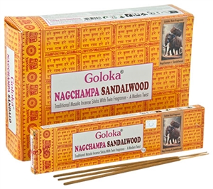 Wholesale Goloka Nag Champa Sandalwood Incense