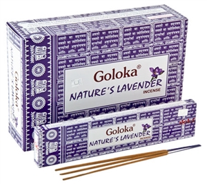 Wholesale Goloka Nature's Lavender Incense