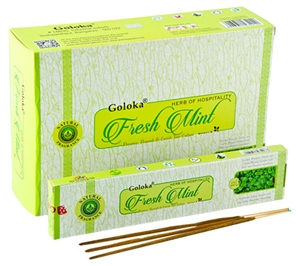 Wholesale Goloka Fresh Mint Incense