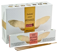 GL183<BR><BR>Goloka Archangel Chamuel Incense - 15 Gram Pack (12 Packs Per Box)