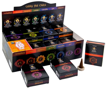 Wholesale Goloka Chakra Cone Incense