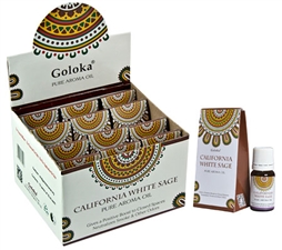 Wholesale Goloka Californian White Sage Aroma Oil