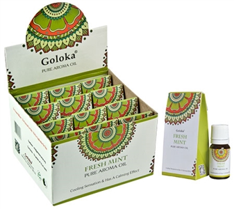 Wholesale Goloka Fresh Mint Aroma Oil