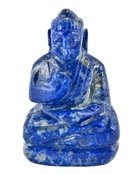 GST04<BR><BR>Lapis Lazuli Lord Buddha Statue - 1.75"H