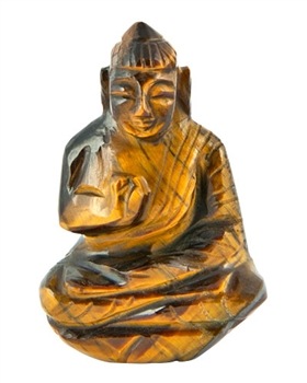 Wholesale Tiger Eye Buddha Statue