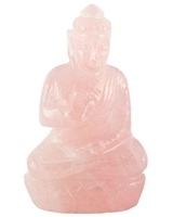 Wholesale Rose Quartz Buddha Statue