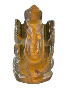 Wholesale Tiger Eye Ganesh Statue