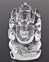 Wholesale Crystal Quartz Ganesh Statue