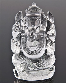 Wholesale Crystal Quartz Ganesh Statue