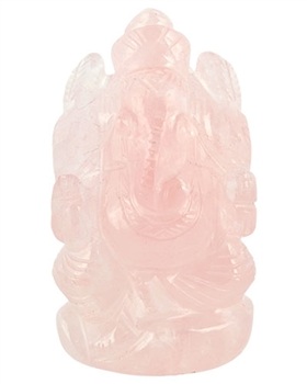 Wholesale Rose Quartz Ganesh Statue