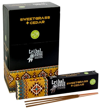 Wholesale Sweetgrass + Cedar Incense