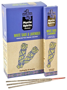Wholesale White Sage & Lavender Incense