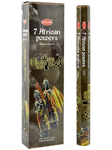 Wholesale Jumbo Incense - Hem 7 African Powers
