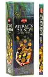 Wholesale Incense - Hem Attracts Money Incense Square Pack