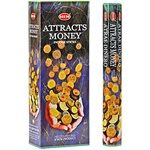 Wholesale Hem Attracts Money Incense - 20 Sticks Hex Pack