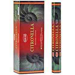 Wholesale Hem Citronella Incense - 20 Sticks Hex Pack