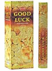 Wholesale Hem Good Luck Incense - 20 Sticks Hex Pack