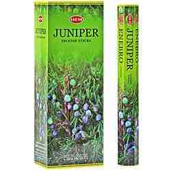 Wholesale Hem Juniper Incense - 20 Sticks Hex Pack