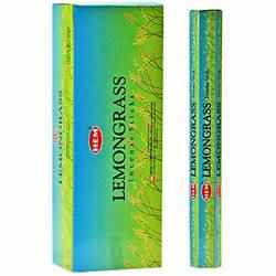 Wholesale Hem Lemongrass Incense - 20 Sticks Hex Pack