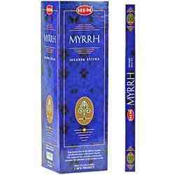 Wholesale Incense - Hem Myrrh Incense Square Pack