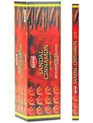 Wholesale Incense - Hem Sandal-Cinnamon Incense Square Pack