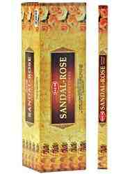 Wholesale Incense - Hem Sandal- Rose Incense Square Pack