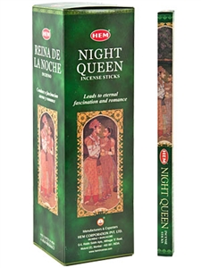 Wholesale Incense - Hem Night Queen Incense Square Pack