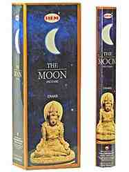 Wholesale Hem Moon Incense - 20 Sticks Hex Pack