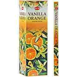 Wholesale Incense - Hem Vanilla-Orange Incense Square Pack