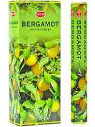 Wholesale Hem Bergamot Incense - 20 Sticks Hex Pack