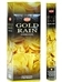 Wholesale Hem Gold Rain Incense - 20 Sticks Hex Pack