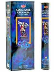 Wholesale Hem San Miguel Arcangel ncense - 20 Sticks Hex Pack