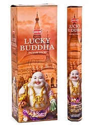 Wholesale Hem Lucky Buddha Incense - 20 Sticks Hex Pack