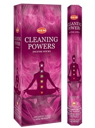 Wholesale Hem Cleaning Powers Incense - 20 Sticks Hex Pack