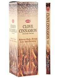 Wholesale Incense - Hem Clove Cinnamon Incense Square Pack