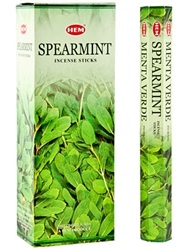 Wholesale Hem Spearmint  Incense - 20 Sticks Hex Pack