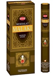 Wholesale Hem Mukhalat Malaki Incense - 20 Sticks Hex Pack