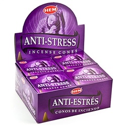 Wholesale Cone Incense - Hem Anti Stress Cones Incense