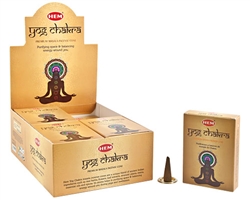 Wholesale Cone Incense - Hem Yog Chakra Cones Incense