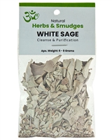 HRB71<BR><BR>White Sage Leaves 6 - 8 grams