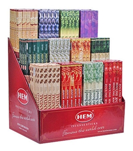 IDP03<br><br> 8 Sticks Hem Square Incense Display Set - 300 Packs