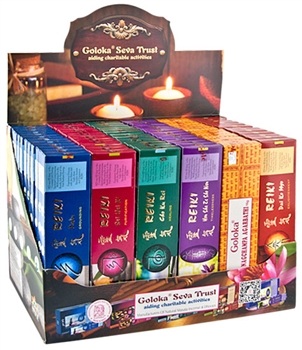 Wholesale Goloka Reiki Series Incense Display Set