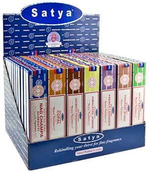 Wholesale Satya Sacred Series Incense Display Set