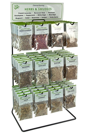 Herbs & Smudges Display