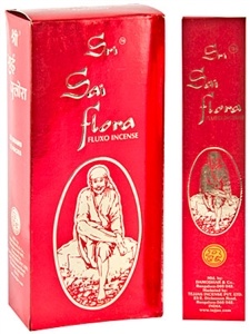 INS06<br><br>  Sai Flora Fluxo Incense - 25 Gram Pack (12 Packs Per Box)