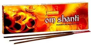 Wholesale SAC Om Shanthi Incense