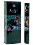 Wholesale Kamini Black Opium Incense - 20 Sticks Hex Pack