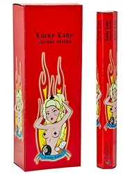 Wholesale Kamini Lucky Lady Incense - 20 Sticks Hex Pack