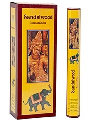 Wholesale Kamini Sandalwood Incense - 20 Sticks Hex Pack