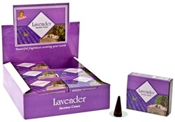 Wholesale Cone Incense - Kamini Lavender Cones Incense